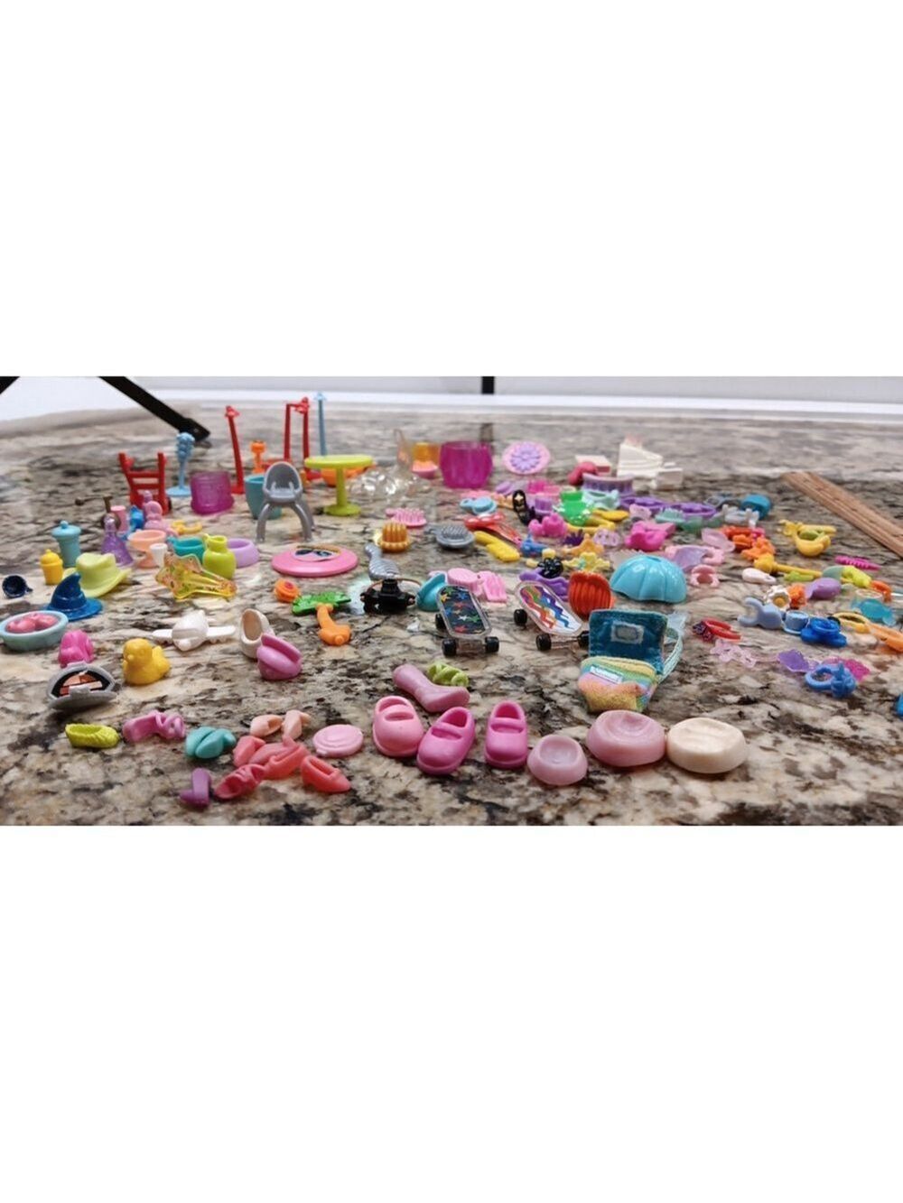 Huge Lot Of Various Small Doll Accessories Barbie, My Little Pony, Lego Rarities